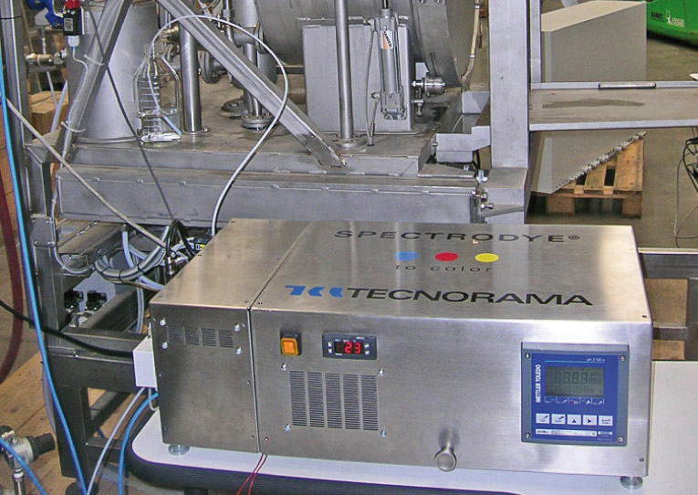 SPECTRODYE-T: sistema per l’analisi e la gestione automatica dei processi di tintura delle macchine di produzione